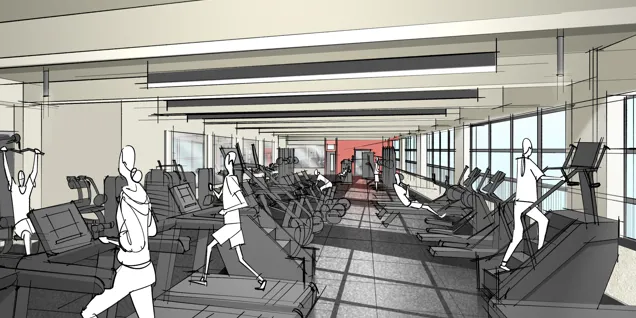 FF QP Gym Area View